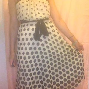 Black and white pinup style polka dot dress**3/$20